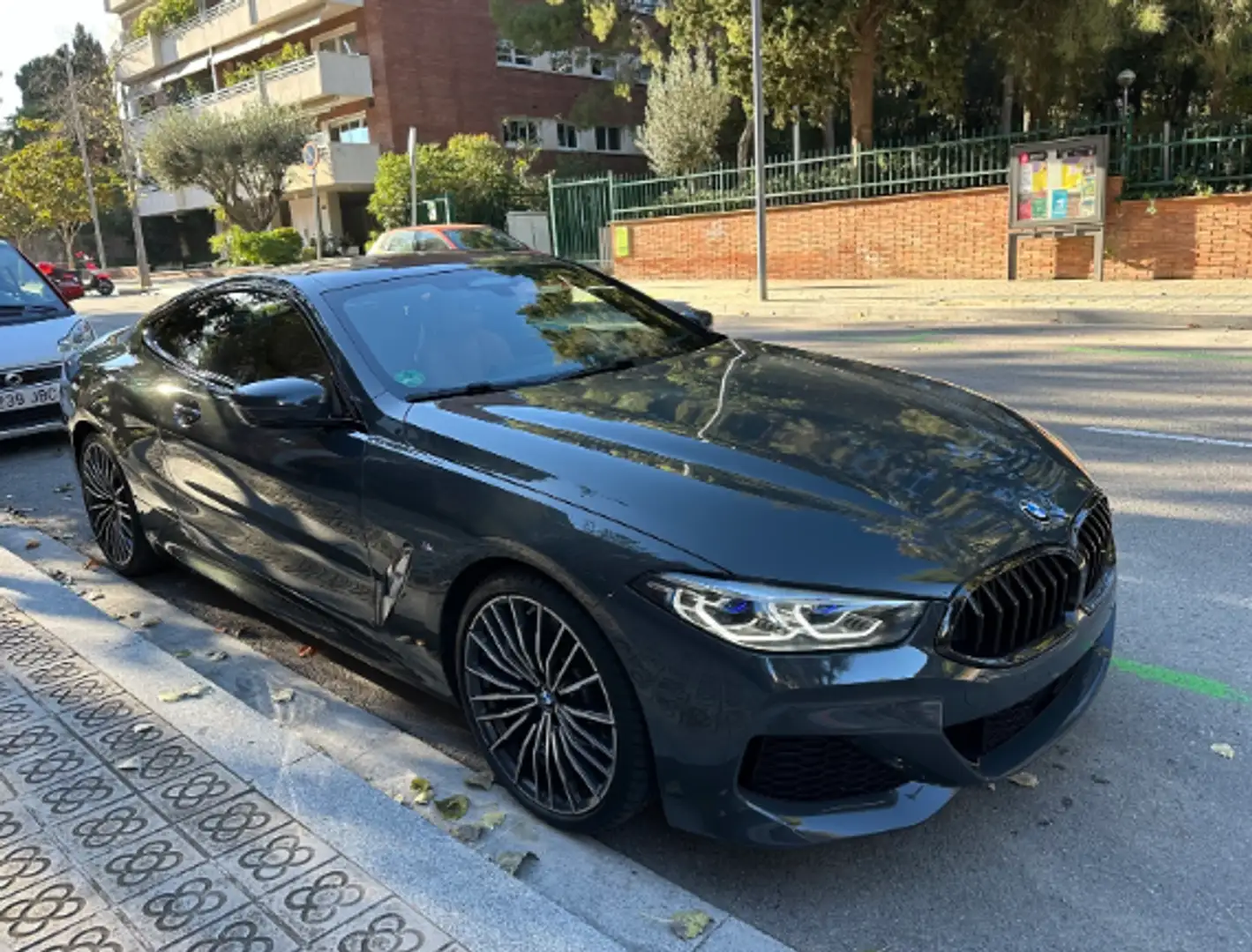 BMW 840 840d Coupé xDrive Gris - 1