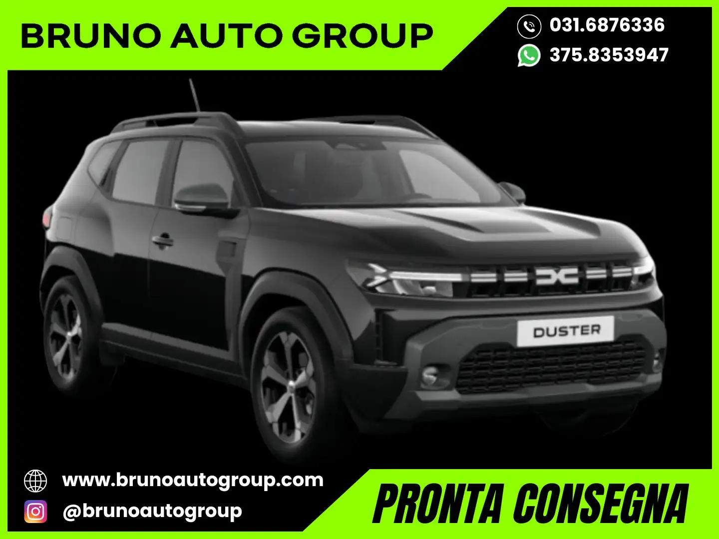 Dacia Duster 1.6 Journey Hybrid 140 - CERCHI IN LEGA DA 18" Nero - 1