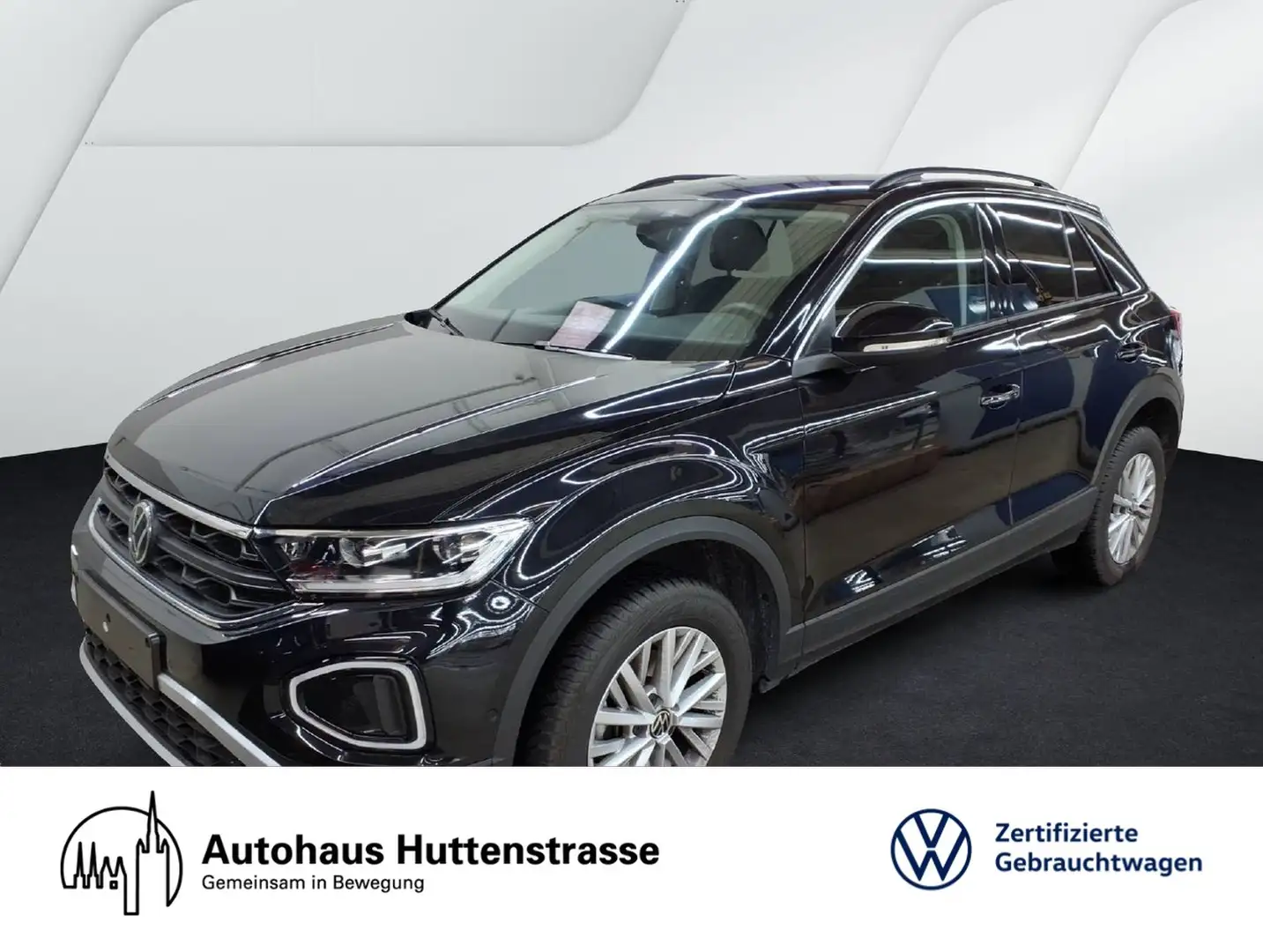 Volkswagen T-Roc 1.0 TSI Life LED NAVI SHZ ALLWETTER Noir - 1