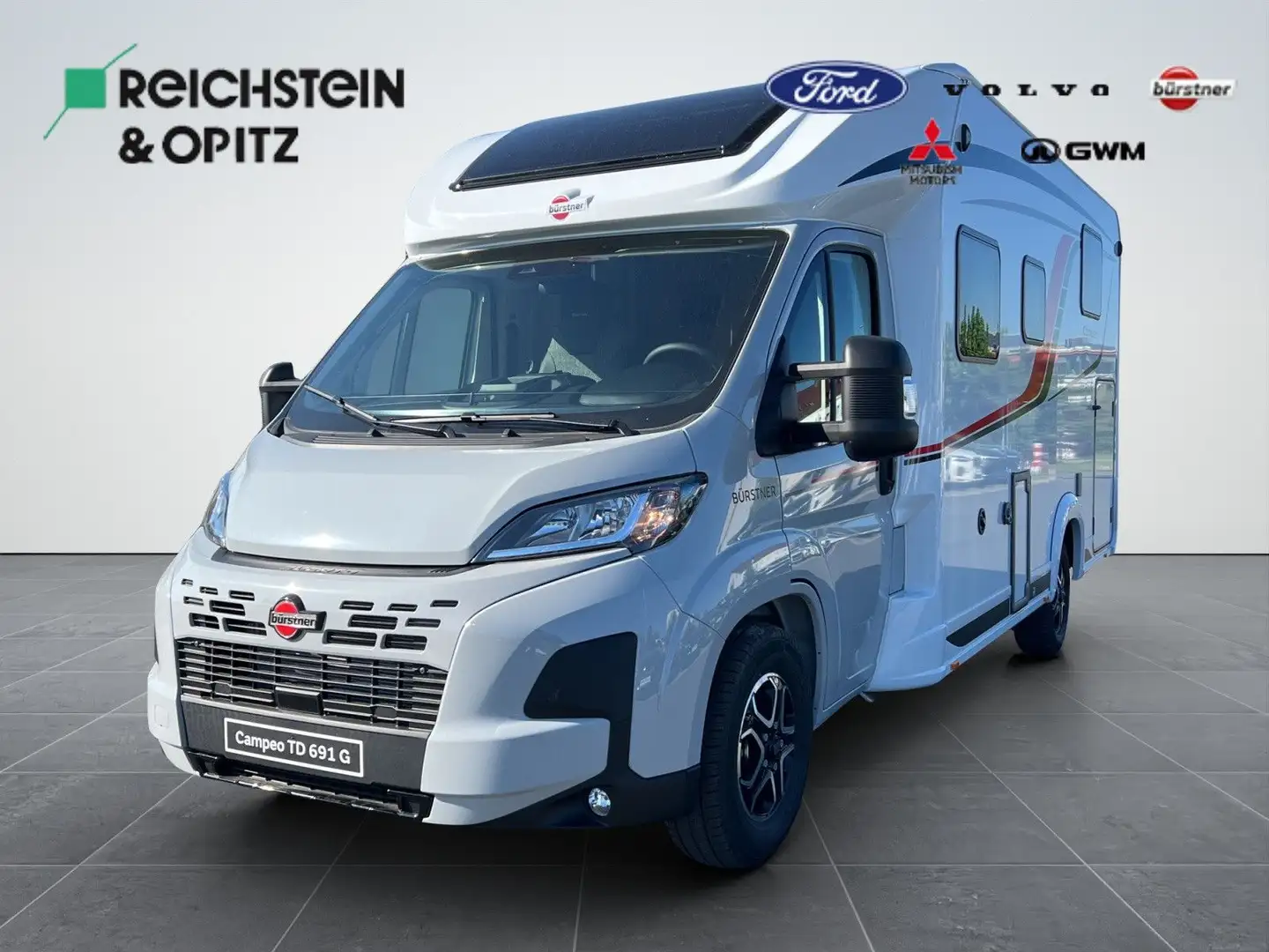 Bürstner Campeo TD 691G Avana Slate Weiß - 1