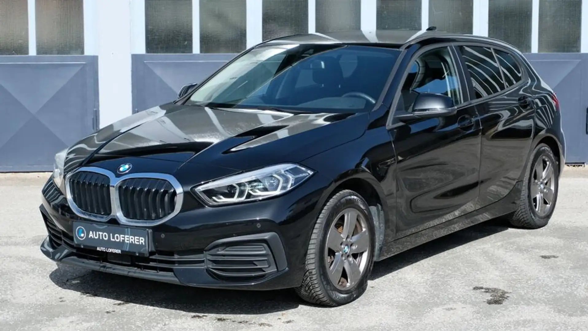 BMW 116 d Advantage Schwarz - 1