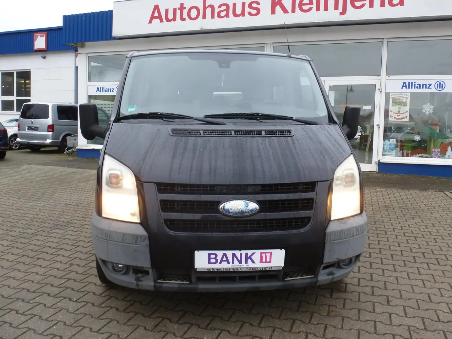 Ford Transit FT 300 M Trend Lang Klima 9-Sitze 2xSchiebetür Schwarz - 2