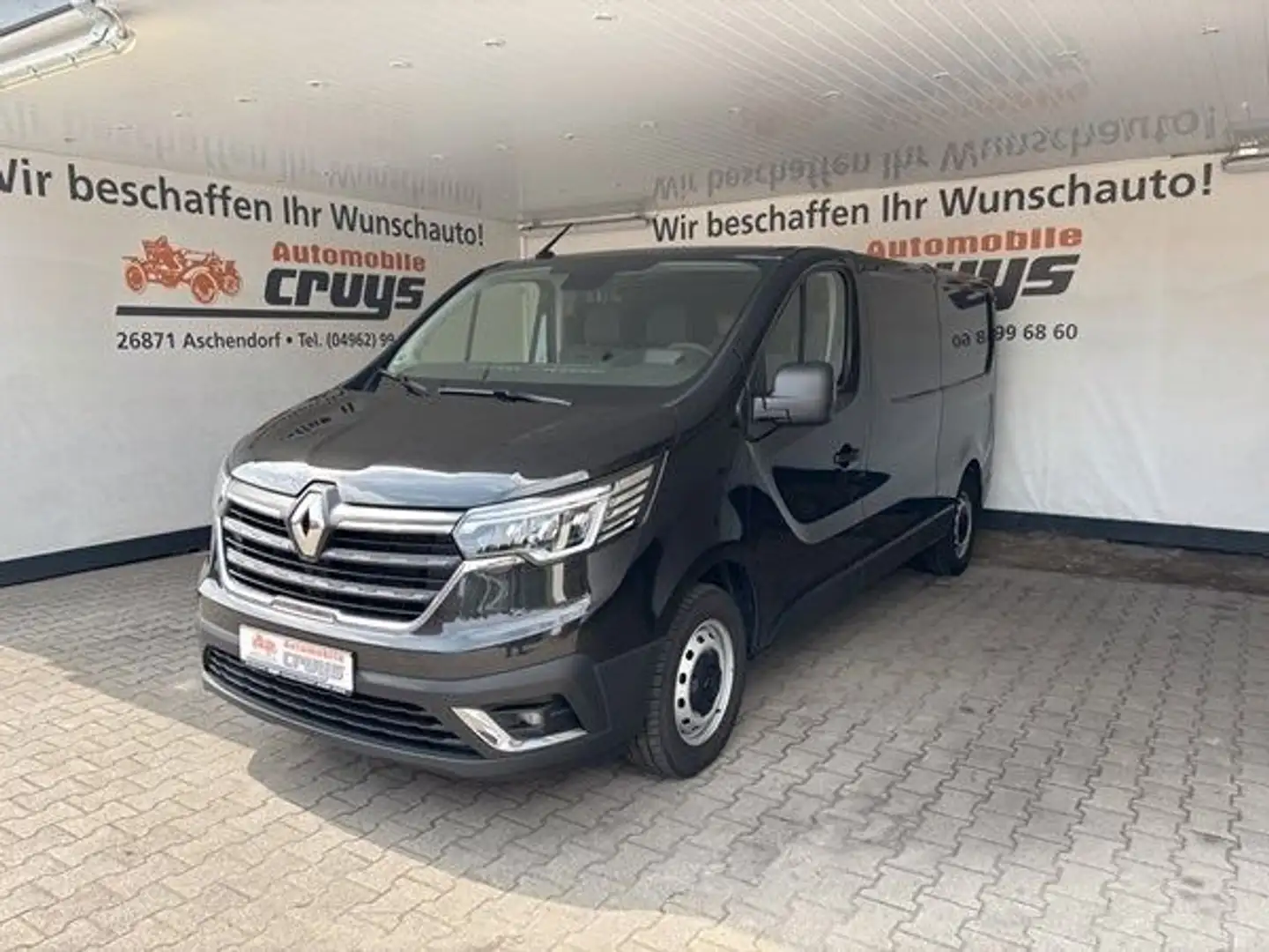 Renault Trafic Kasten Blue dCi L2H1 3,0t Komfort-AHK-LED Zwart - 1