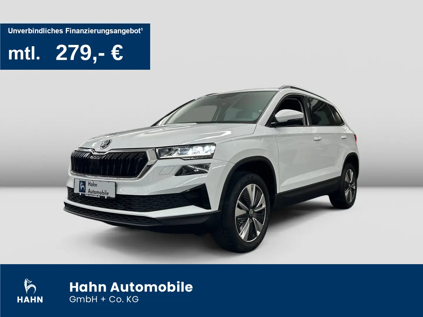 Skoda Karoq 1.5TSI Ambition GRA LED Navi PDC Sitzheiz Blanc - 1