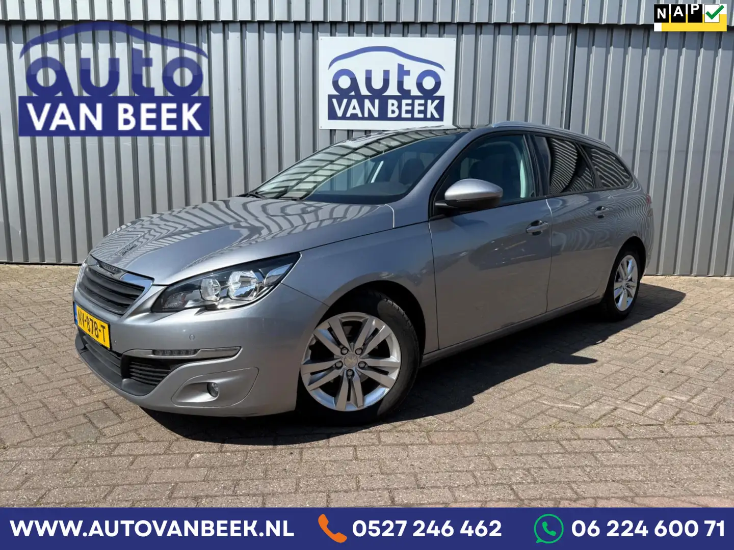 Peugeot 308 SW 1.6 BlueHDI Executive|Pano|APK 07-2026 Grijs - 1