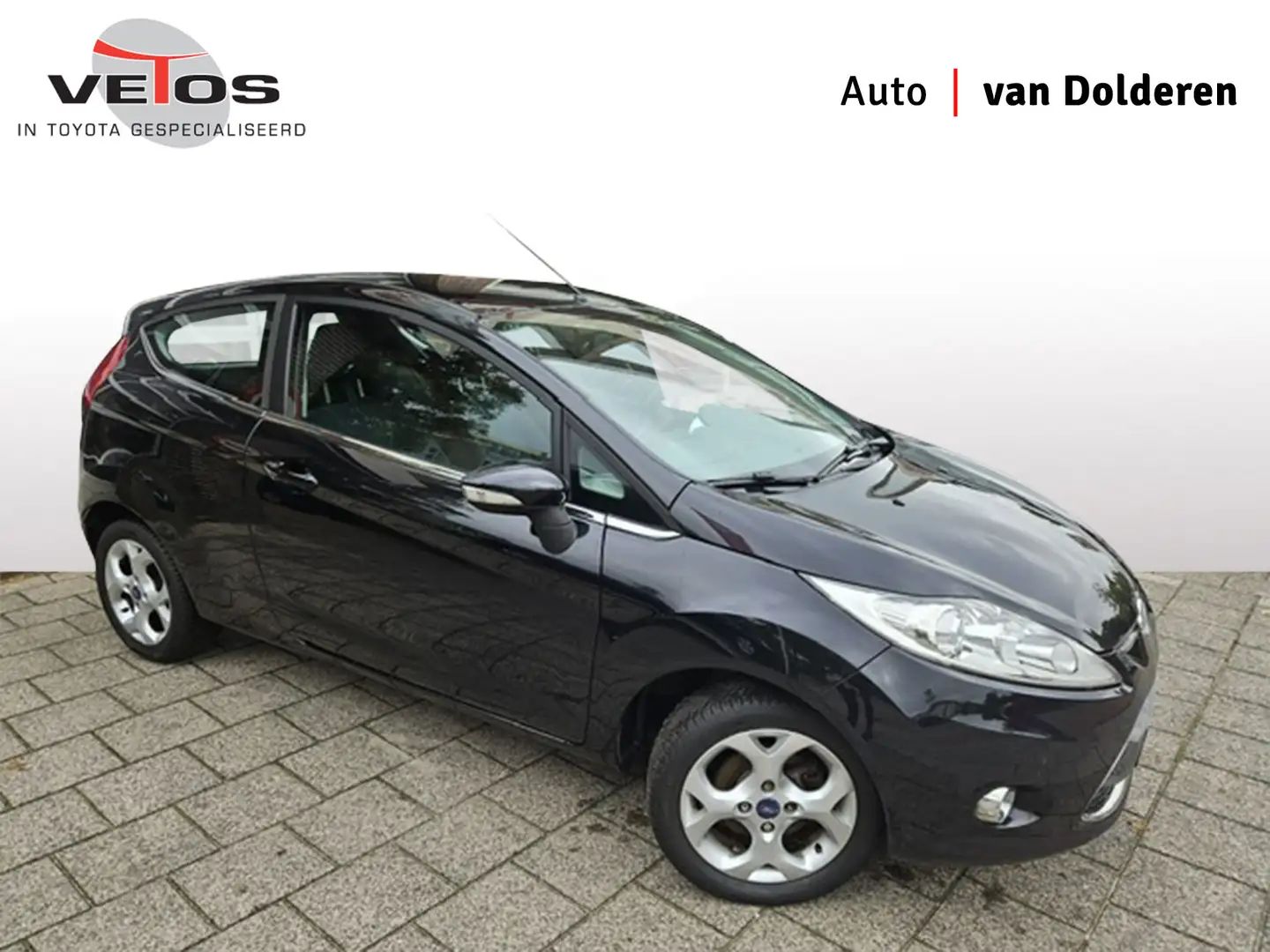 Ford Fiesta 1.4 Trend Airco Zwart - 1