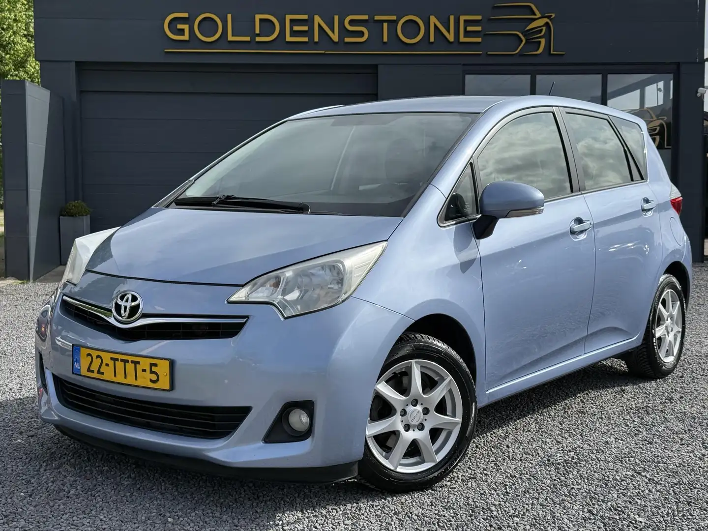 Toyota Verso-S 1.3 VVT-i Aspiration Automaat,Camera,Clima,Cruise, Albastru - 1