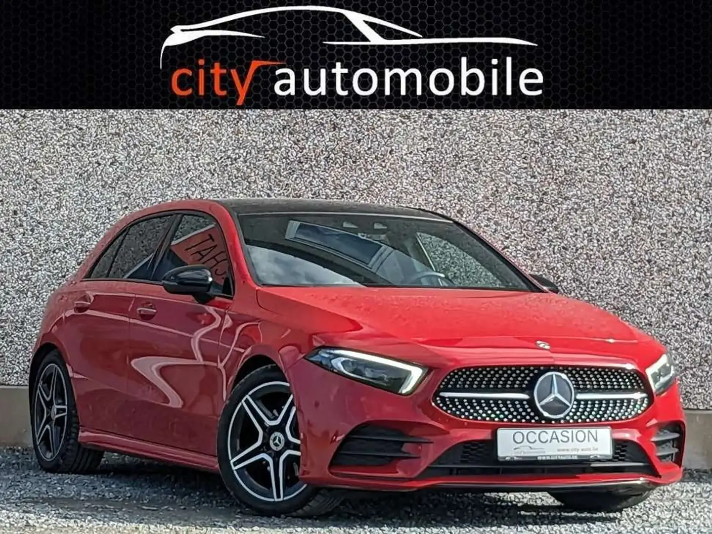 Mercedes-Benz A 200 Business Solution AMG PACK LIGHT TOIT OUV CAMERA Rouge - 1