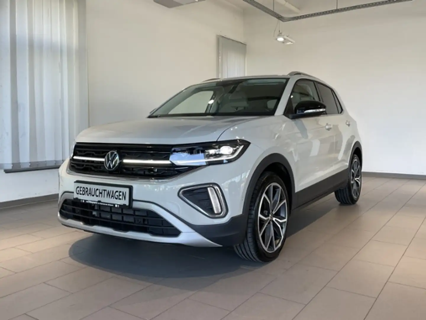 Volkswagen T-Cross 1.0 TSI DSG Style +NAVI+KAMERA Grijs - 2