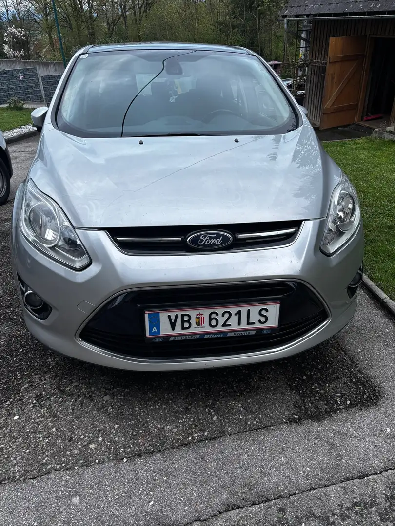 Ford C-Max Titanium 1,6 TDCi DPF Panoramadach Silber - 2