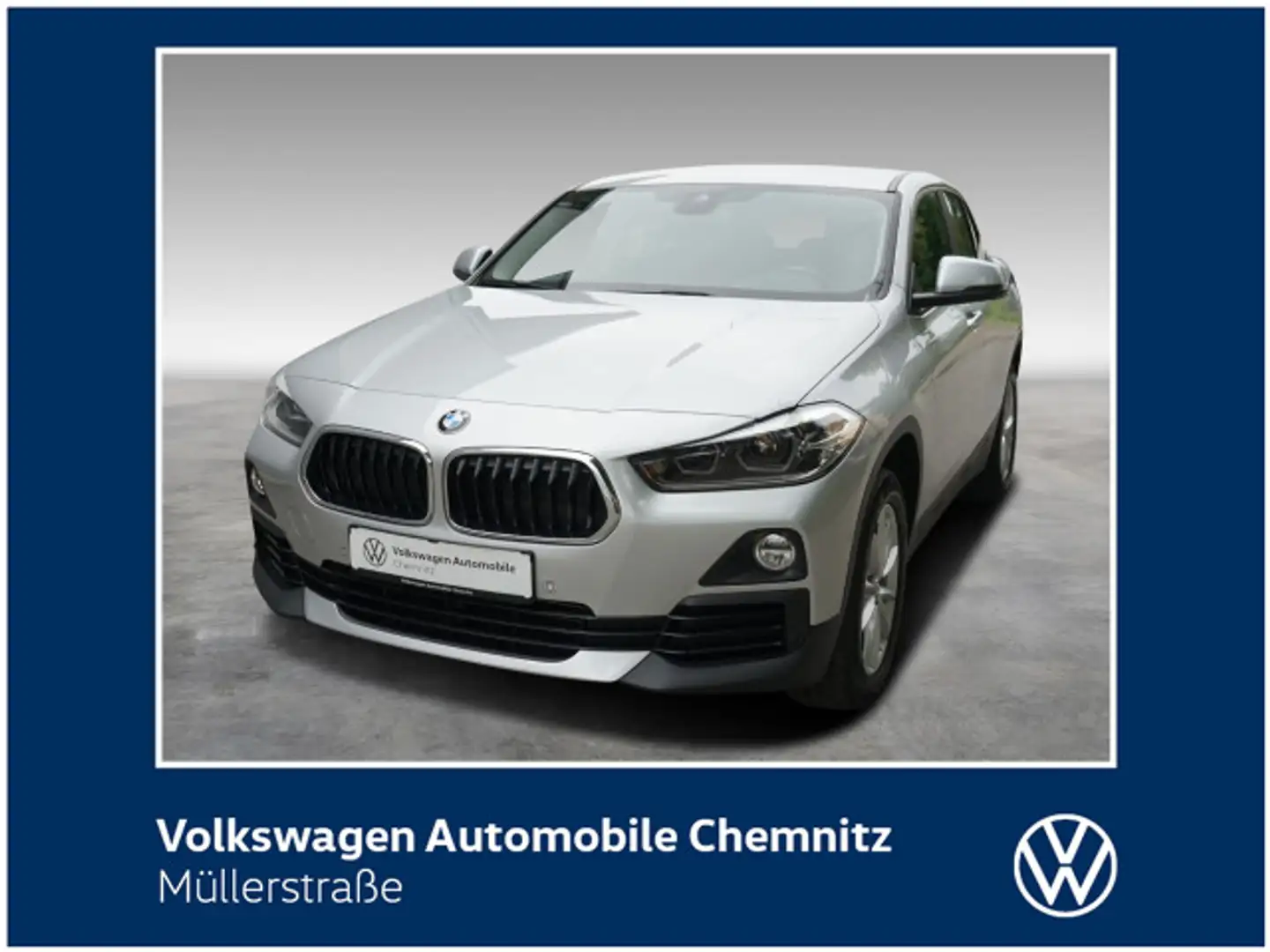 BMW X2 sDrive18d Advantage Head-up LED Sitzheizung Silber - 1