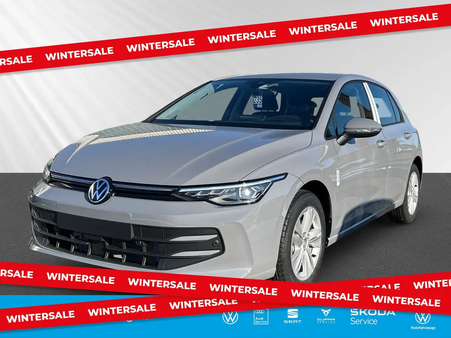 Volkswagen Golf Life 1.5 TSI 110 kW (150 PS) 6-Gang-Schalt. Grijs - 1