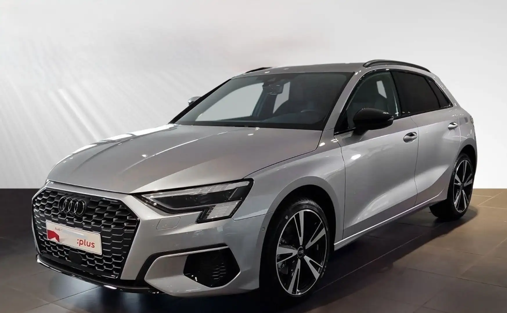 Audi A3 35 TDI 150 S tronic 7 S Line Gris - 1