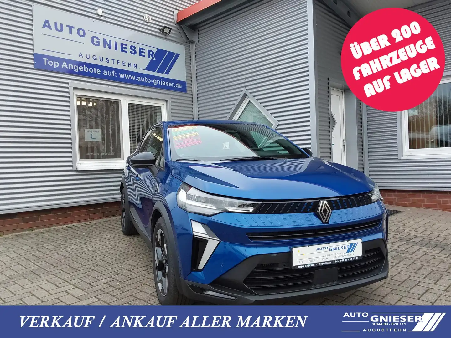Renault Captur 1.3 TCe 160 Techno ACC/SHZ/LED/PDC/KAM 116 kW (... Blau - 1