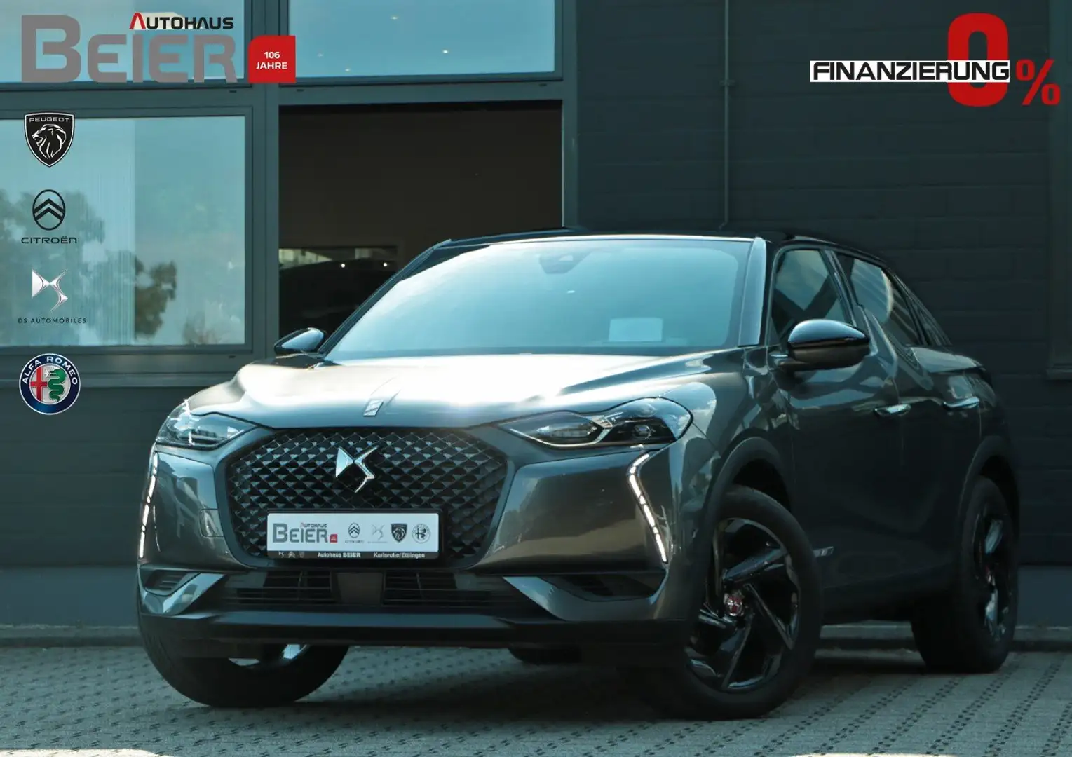 DS Automobiles DS 3 Crossback DS3 Crossback E-Tense PF-Line Klimaau./ PDC/ Freis Grau - 1