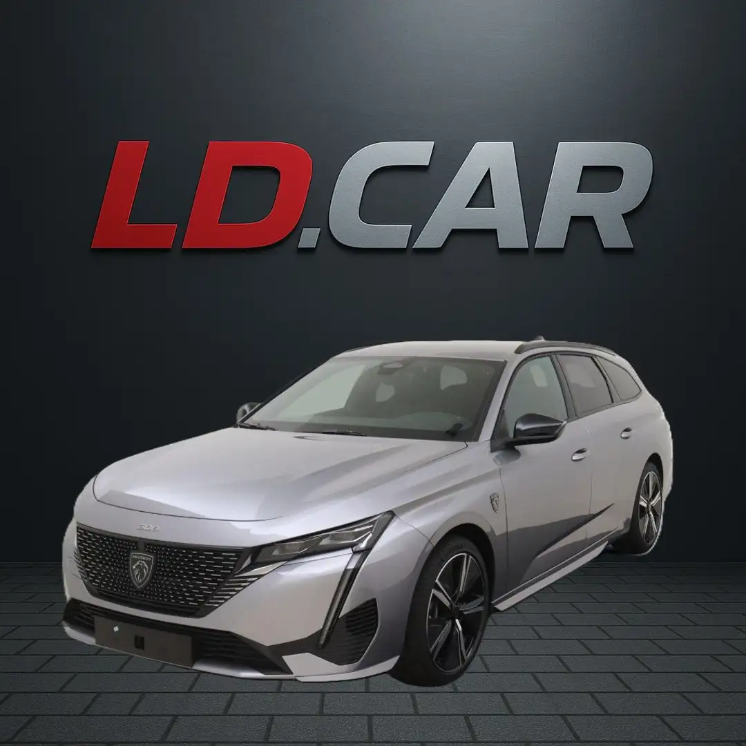 Peugeot 308 Hybrid 145 e-DCS6 SW GT Argento - 1