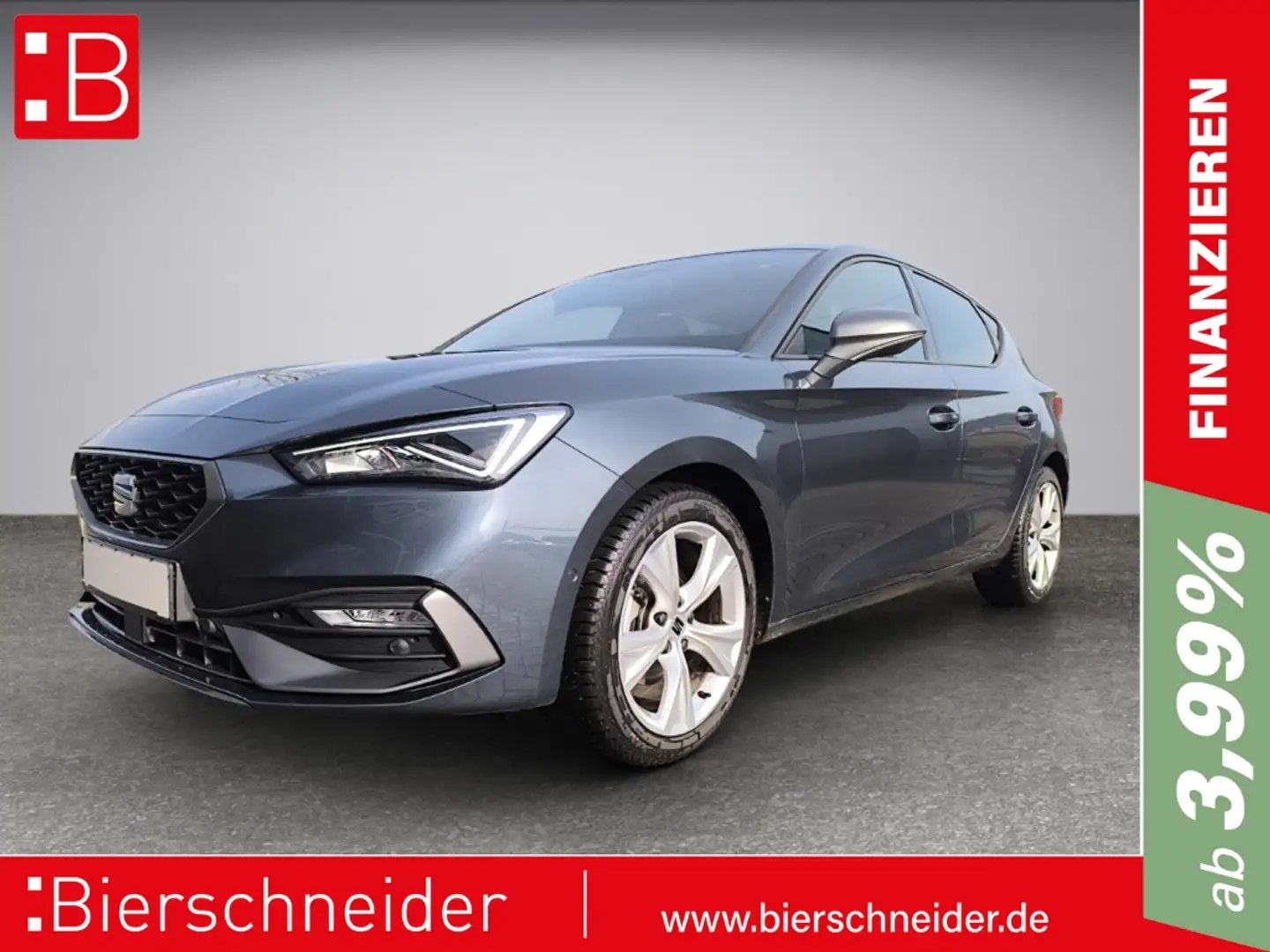 SEAT Leon 1.5 eTSI DSG NAVI KAMERA LED ACC Grau - 1