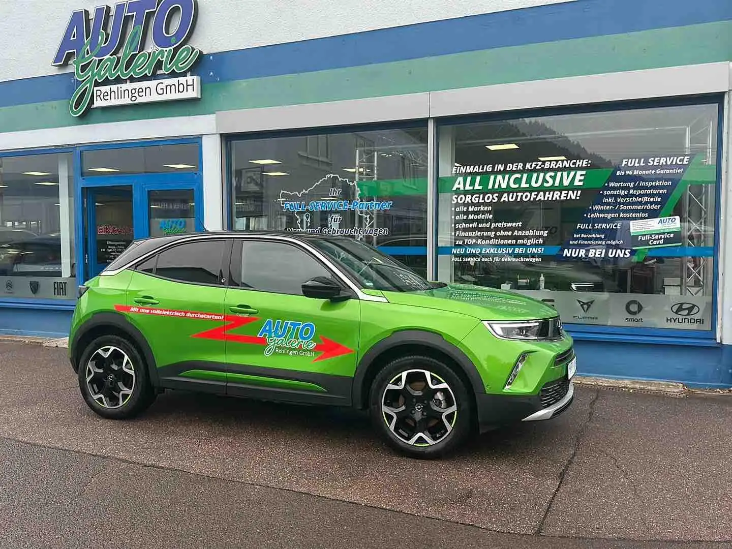 Opel Mokka e Ultimate Grün - 1