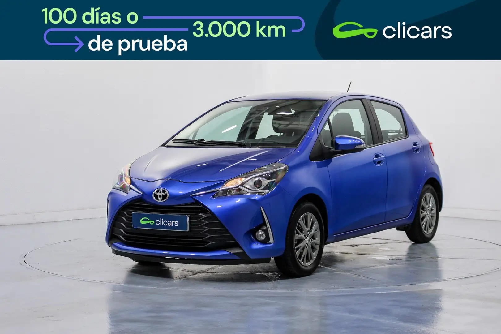 Toyota Yaris 1.0 Active Tech Azul - 1