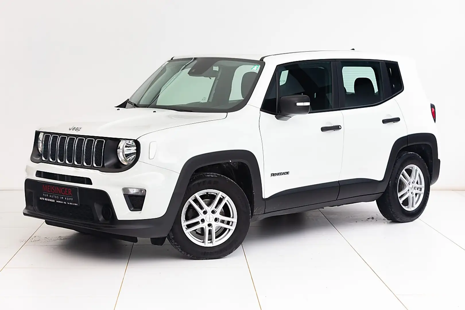 Jeep Renegade 1,0 MultiAir T3 FWD 6MT 120 Sport Weiß - 1