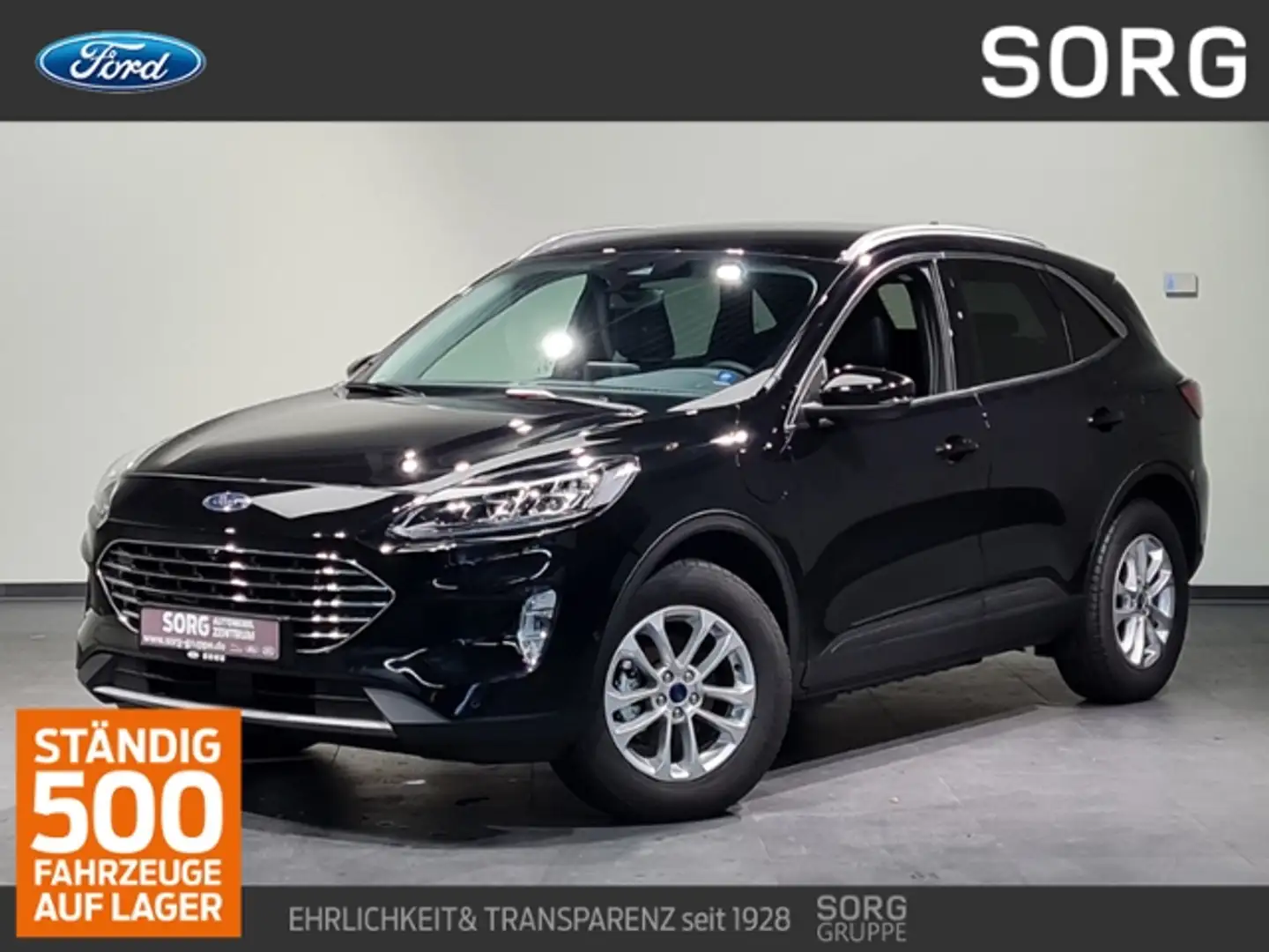 Ford Kuga 2.5 PHEV Titanium X*B&O*ACC*SITZHZG*-43%* Schwarz - 1