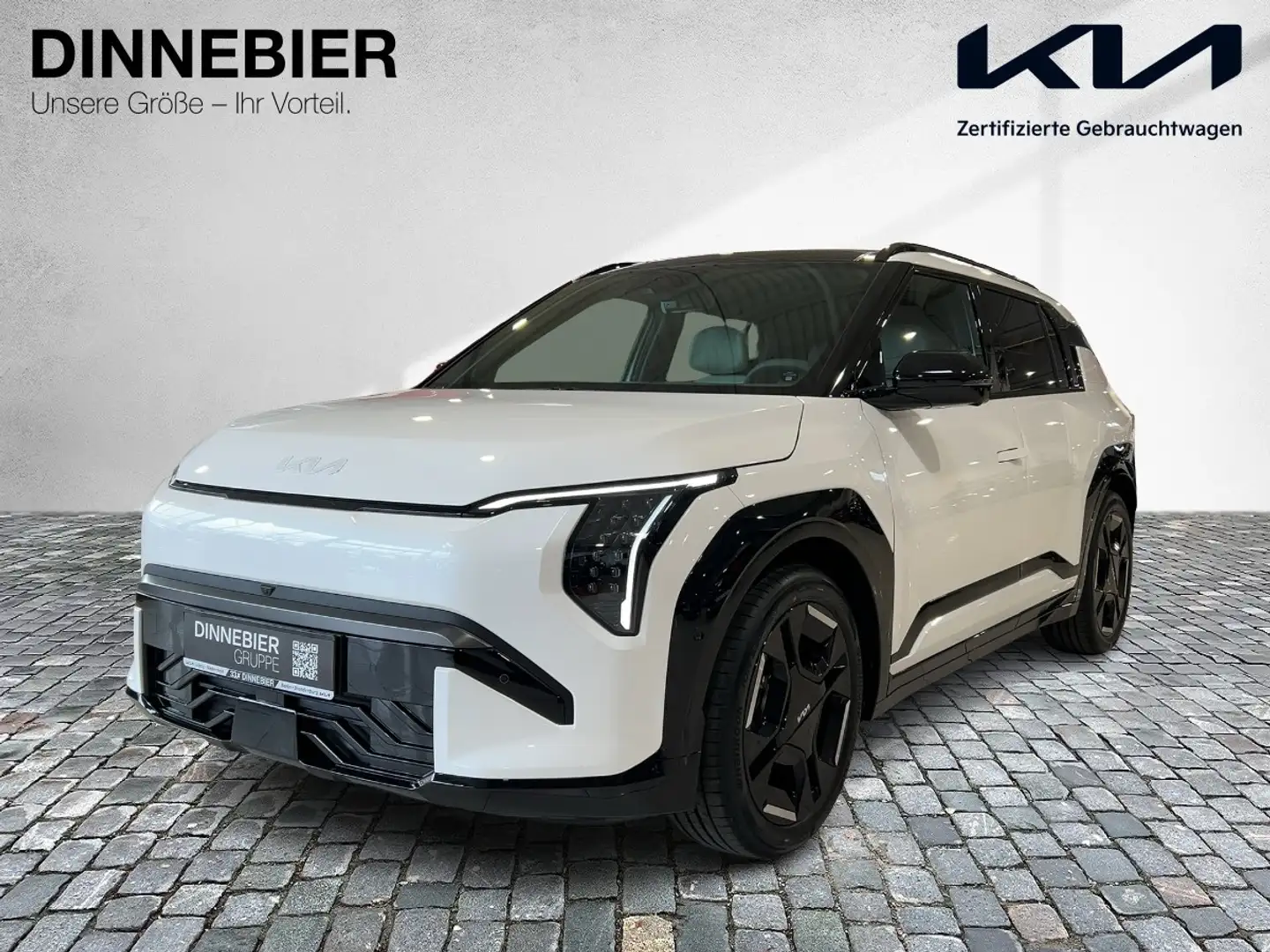 Kia EV3 GT-Line 81.4kWh LED+Glasdach+360°+Navi Blanc - 2