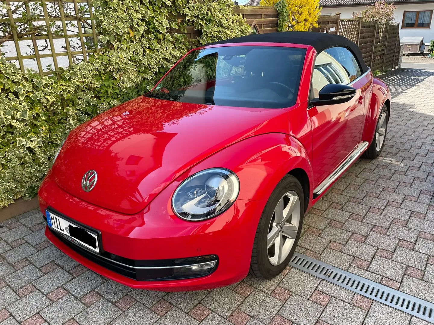 Volkswagen Beetle The Beetle Cabriolet 2.0 TSI Blue Motion Technolog Rot - 1