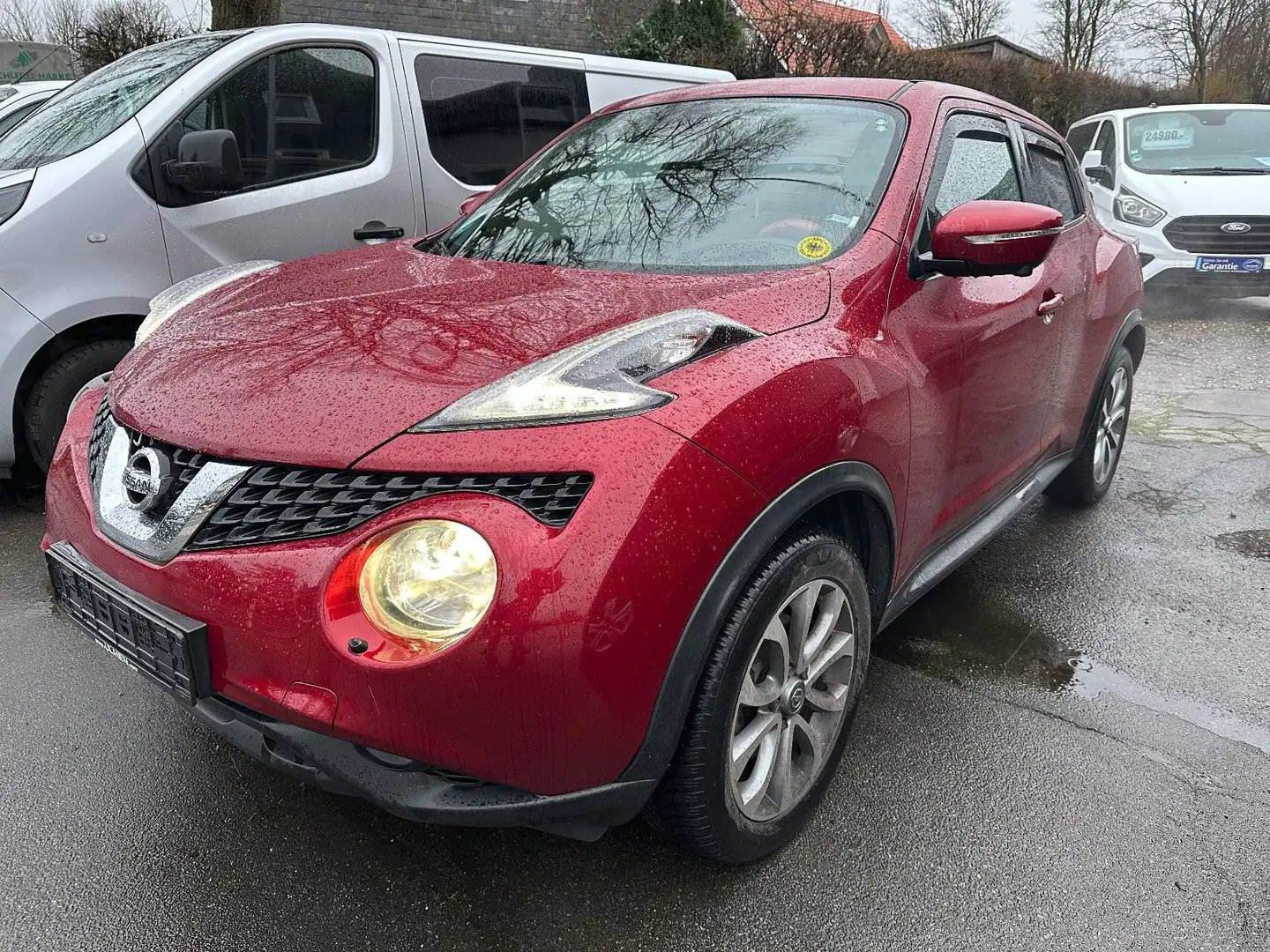 Nissan Juke Tekna Sport 4x4*Navi*Leder*Pano*Automatik* Rouge - 1