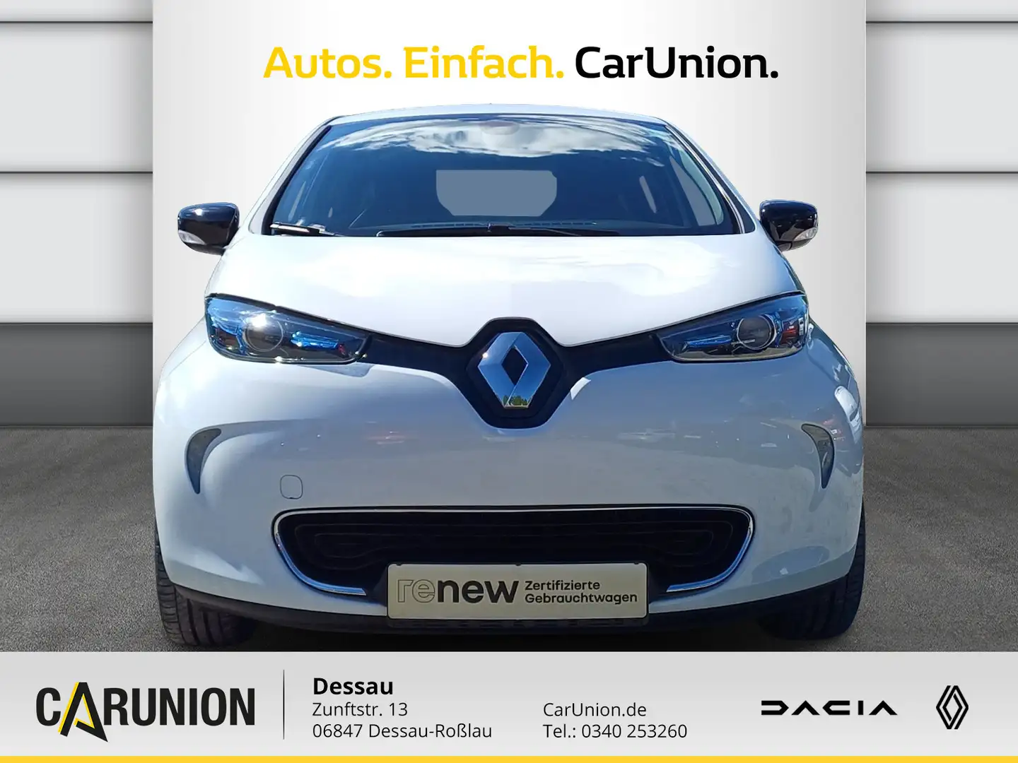 Renault ZOE LIFE Option auf LIMITED Paket Weiß - 2
