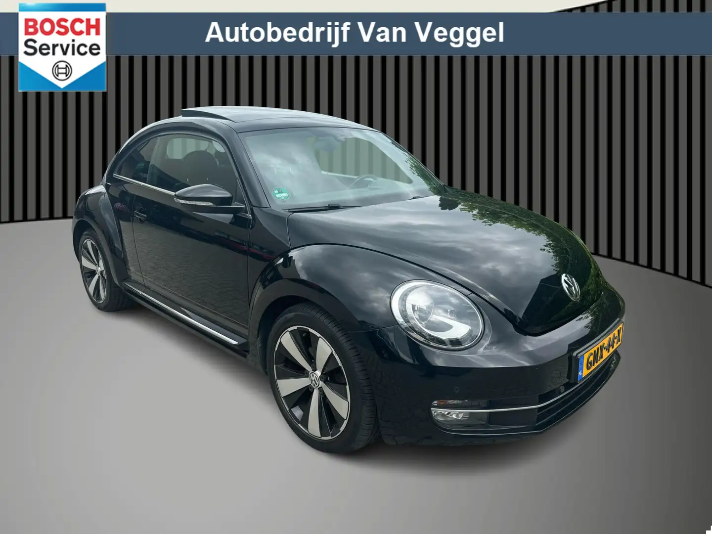 Volkswagen Beetle 1.2 TSI highline xenon, pano, cruise, stoelverw Czarny - 1
