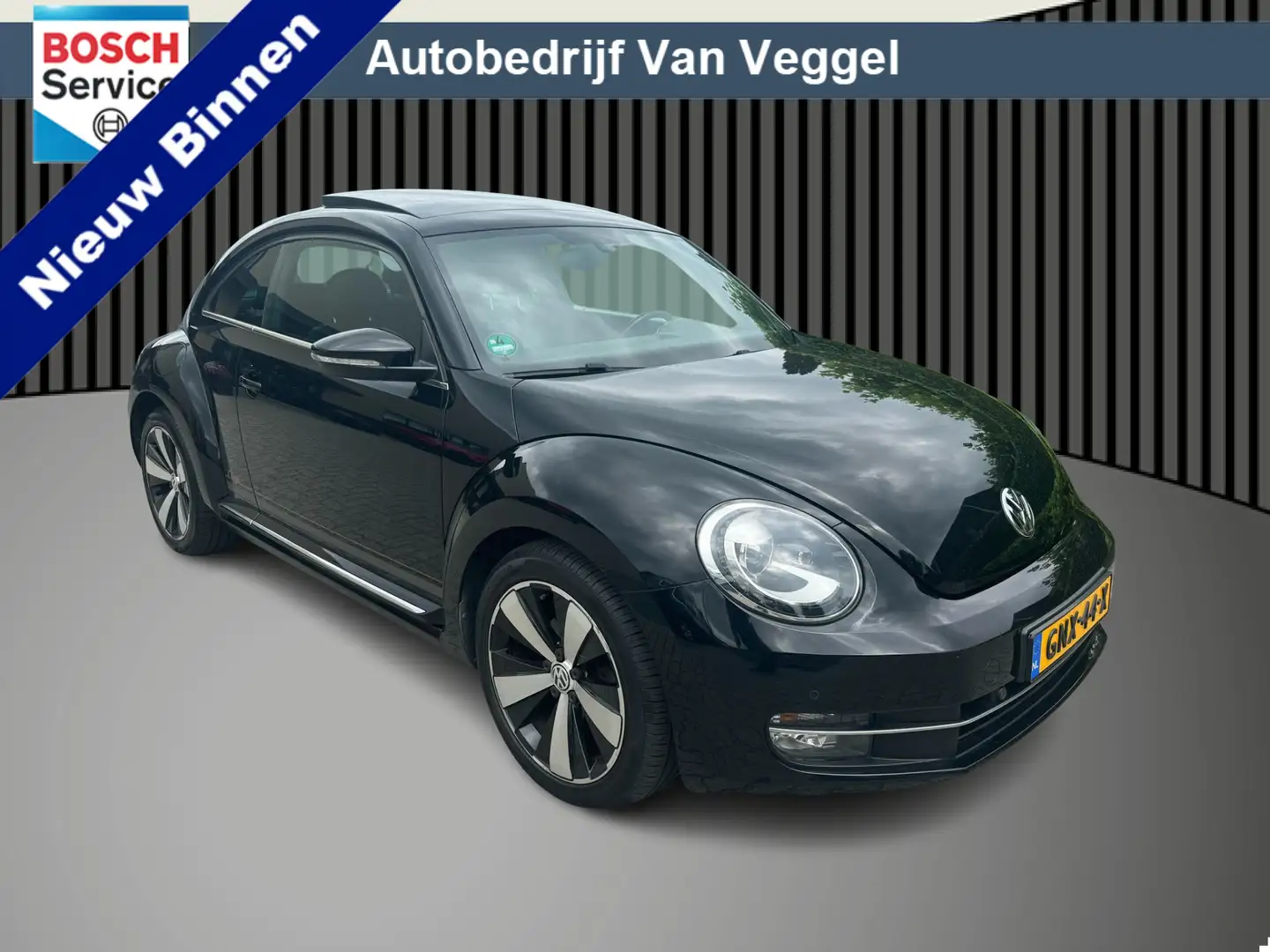 Volkswagen Beetle 1.2 TSI Design BlueMotion xenon, pano, cruise, sto Zwart - 1
