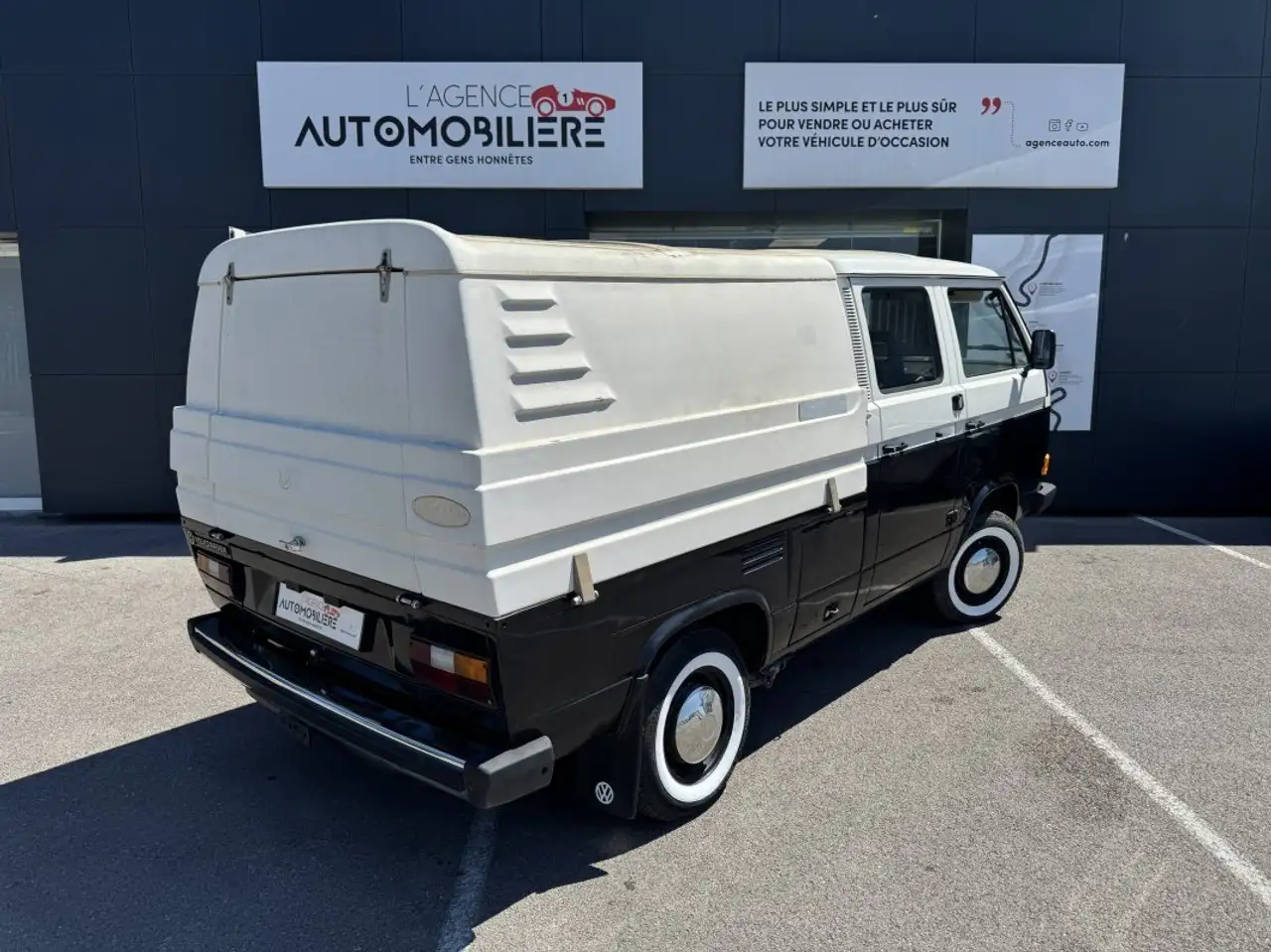Volkswagen Transporter T3 1.6l TD 70cv boite 4 Doka restauré avec ridelles, foto 2