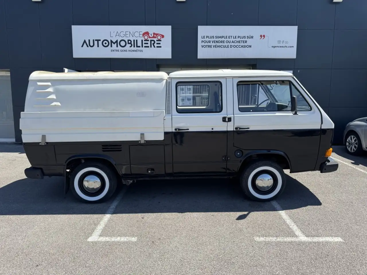Volkswagen Transporter T3 1.6l TD 70cv boite 4 Doka restauré avec ridelles, foto 5