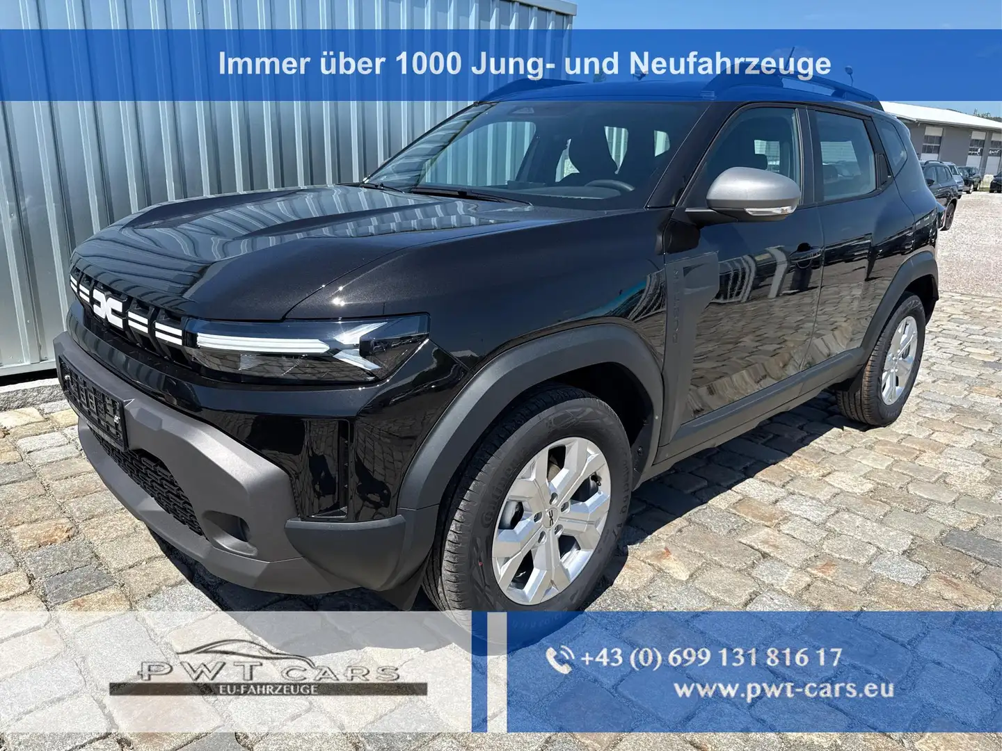 Dacia Duster Expression-Mild hybrid TCe - 103 kW / 140 PS-6 ... Schwarz - 1