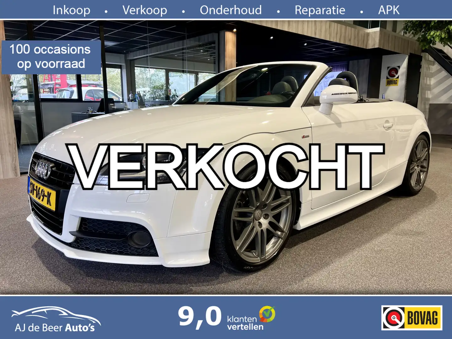 Audi TT Roadster 1.8 TFSI Pro Line S-Line Leder | Bose | N Bianco - 1