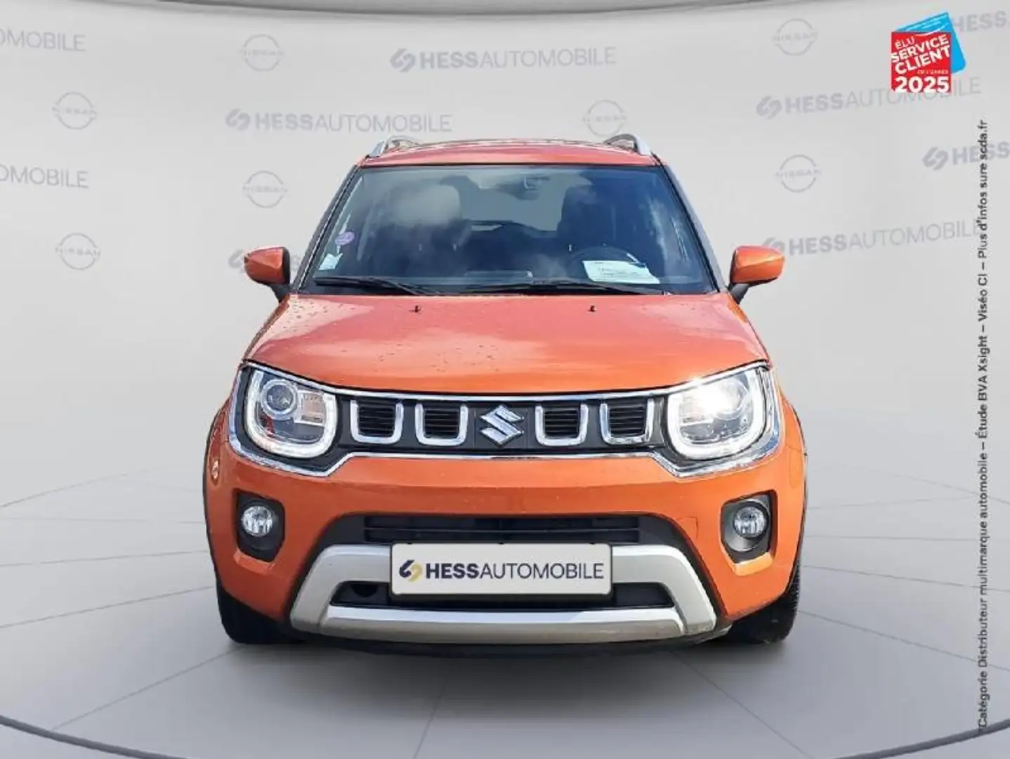 Suzuki Ignis 1.2 Dualjet Hybrid 83ch Privilège Auto Sieges chauf Orange - 2