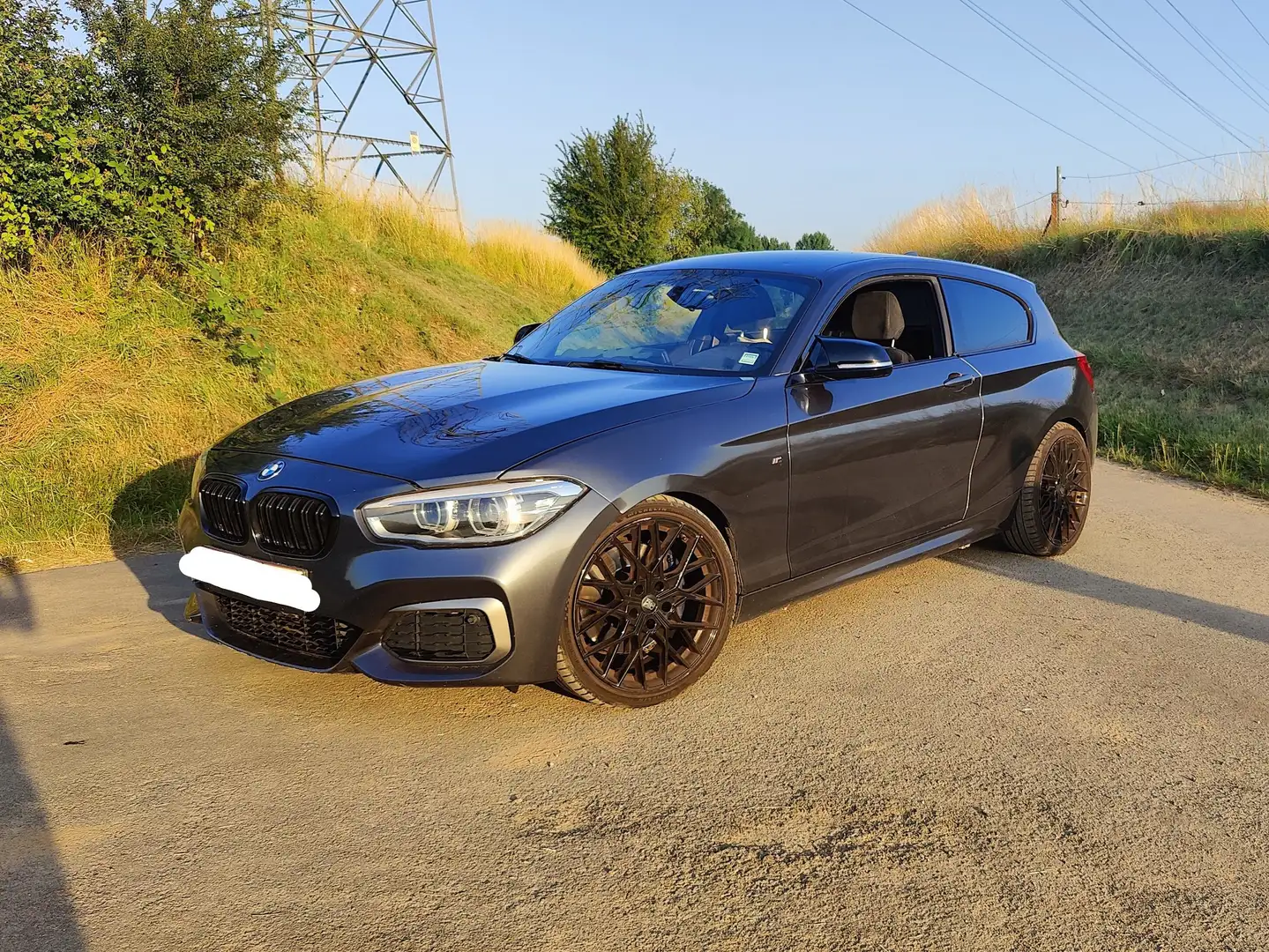 BMW 140 M140iXAS Plateado - 1