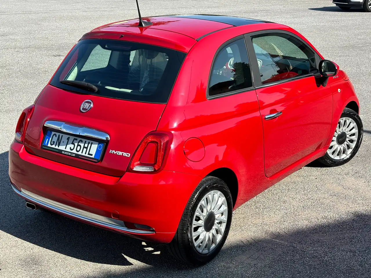 Fiat 500 1.0 hybrid Dolcevita 70cv, миниатюра 3