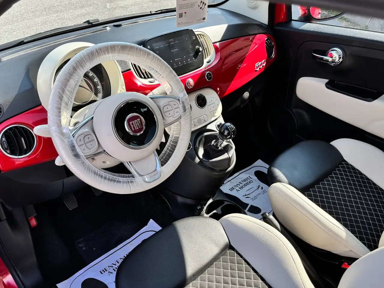 Fiat 500 1.0 hybrid Dolcevita 70cv, миниатюра 10