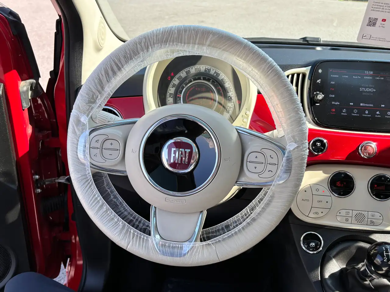 Fiat 500 1.0 hybrid Dolcevita 70cv, миниатюра 11