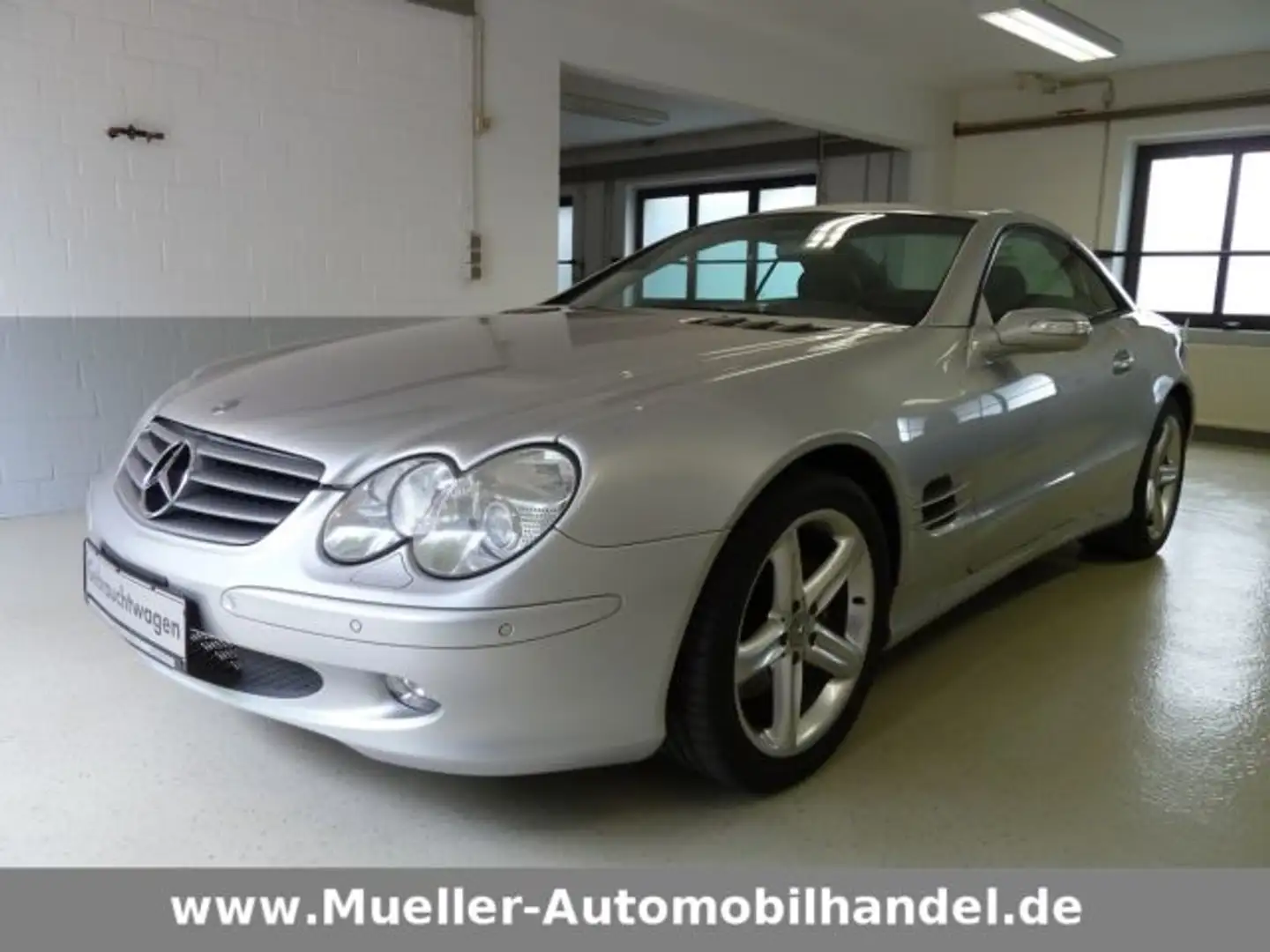 Mercedes-Benz SL 500 7G-TRONIC Comand+Memory+BOSE+Scheckheft+ServiceNEU srebrna - 1