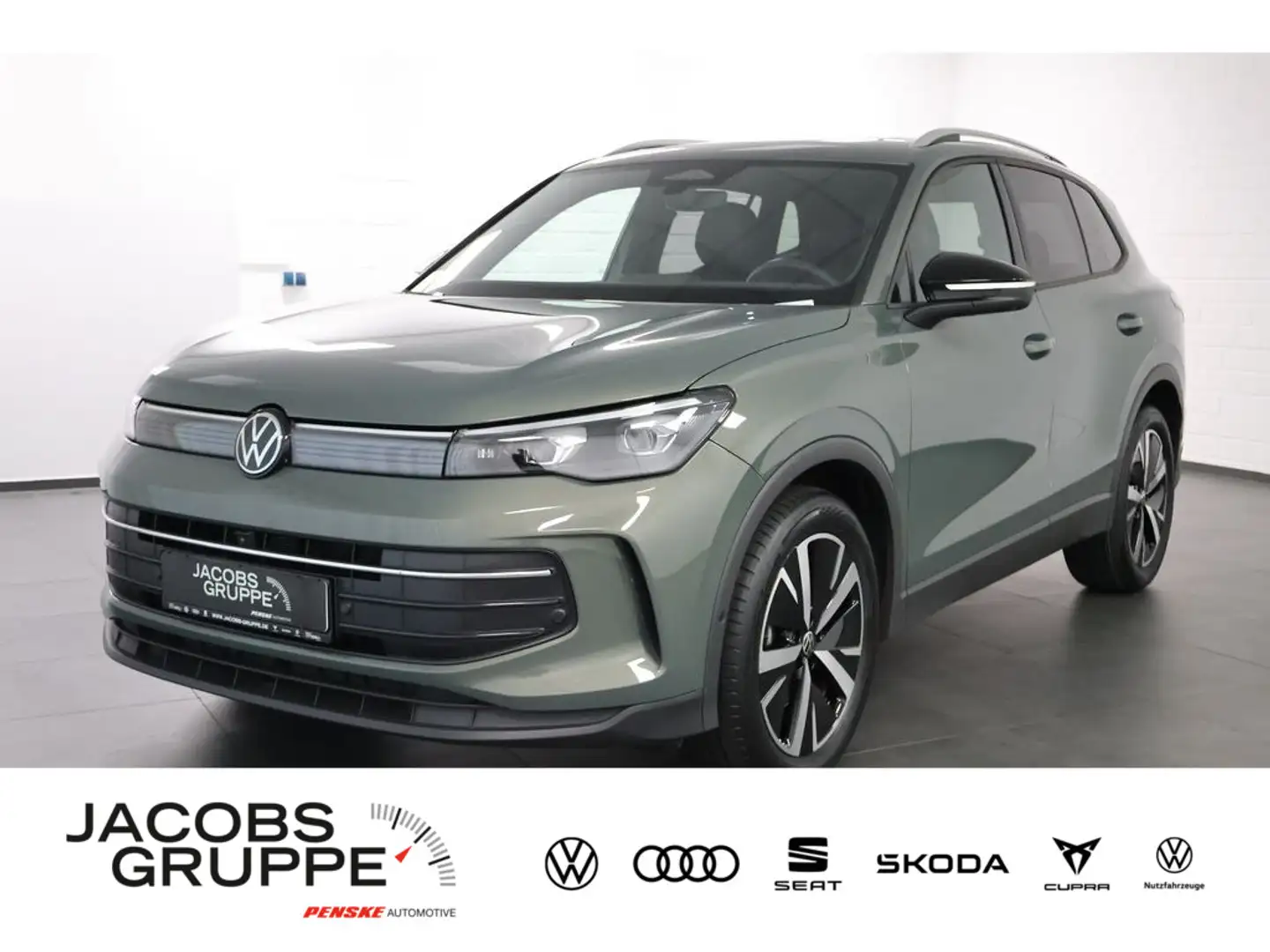 Volkswagen Tiguan 2.0 TDI Goal DSG,Navi,Matrix,AHK Grün - 1