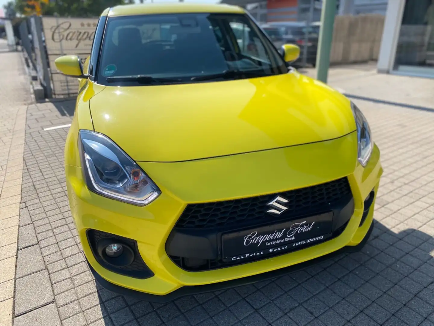 Suzuki Swift Sport, 2.Hand,56600km,NAVI,KAMERA,HU 05.27 Gelb - 2