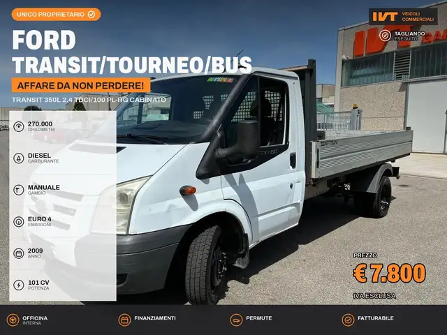 Ford Transit 350L 2.4 TDCi/100 PL-RG Cabinato