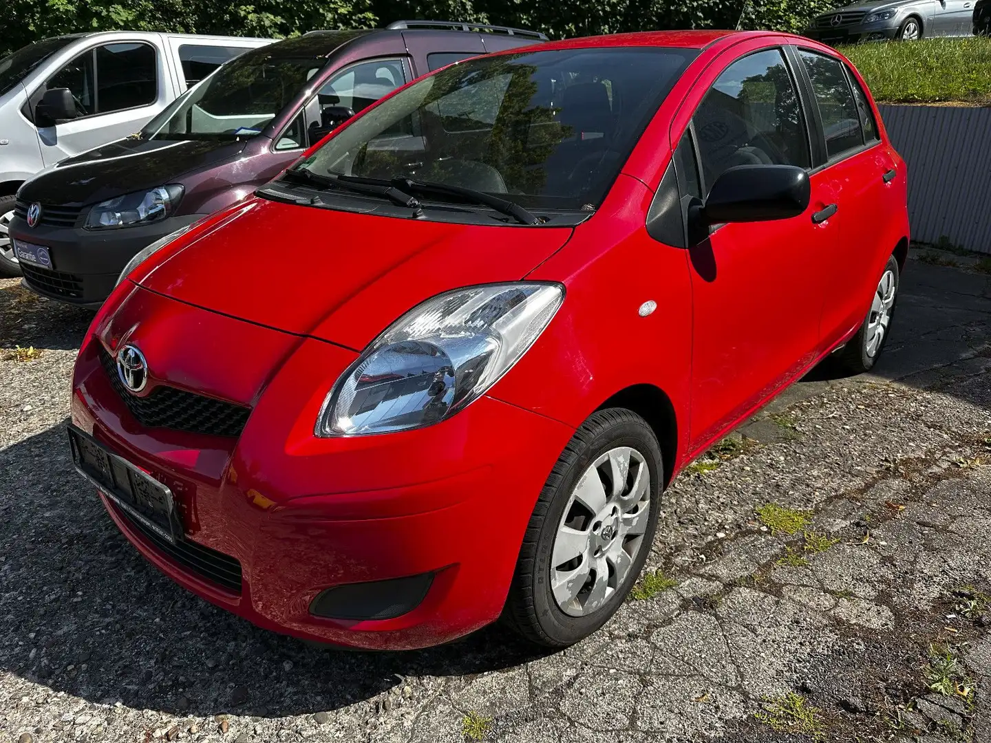 Toyota Yaris Cool*viele Neuteile*Klima+Allwetter Rood - 1