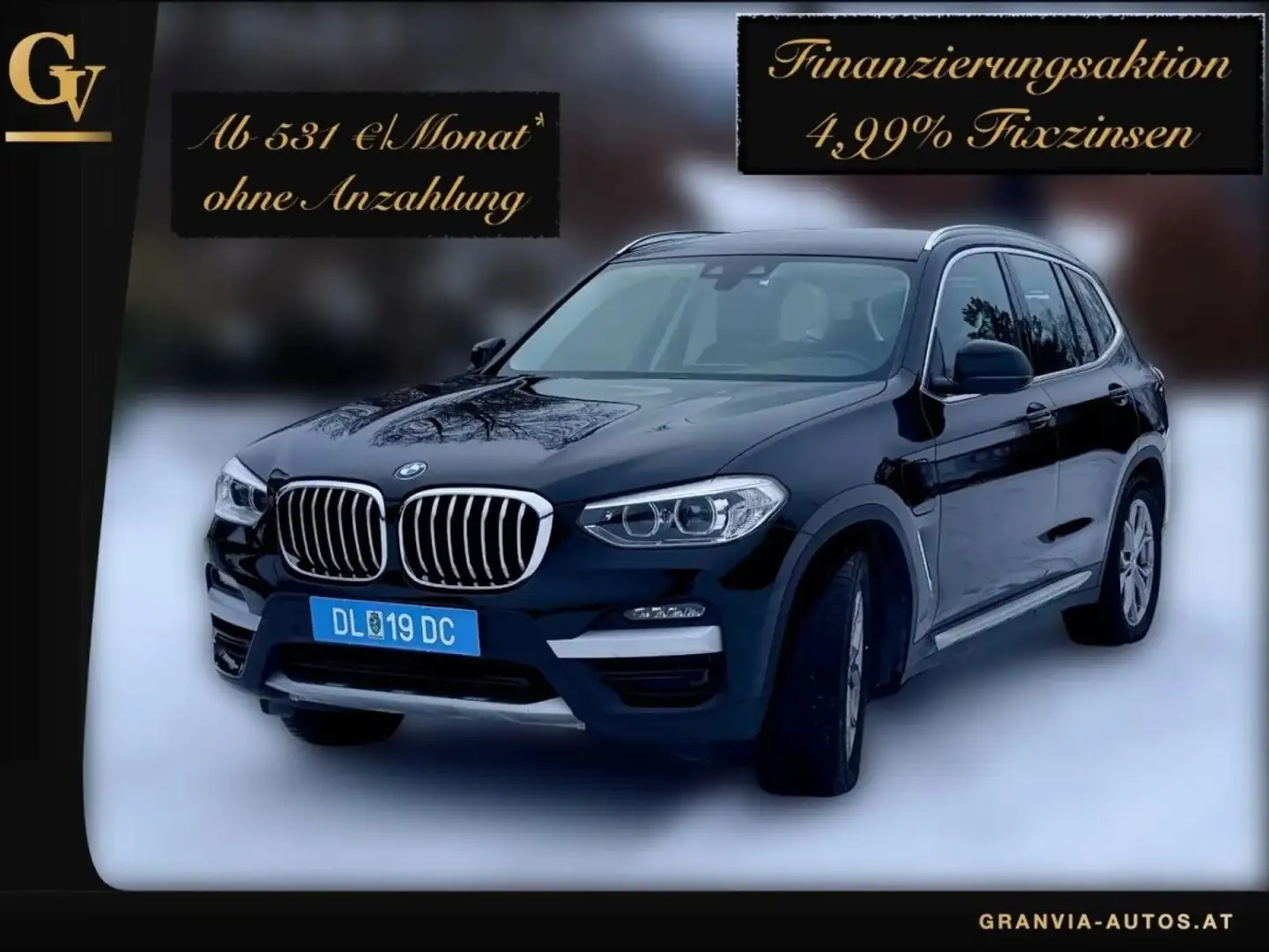 BMW X3 xDrive 30e xLine Schwarz - 1