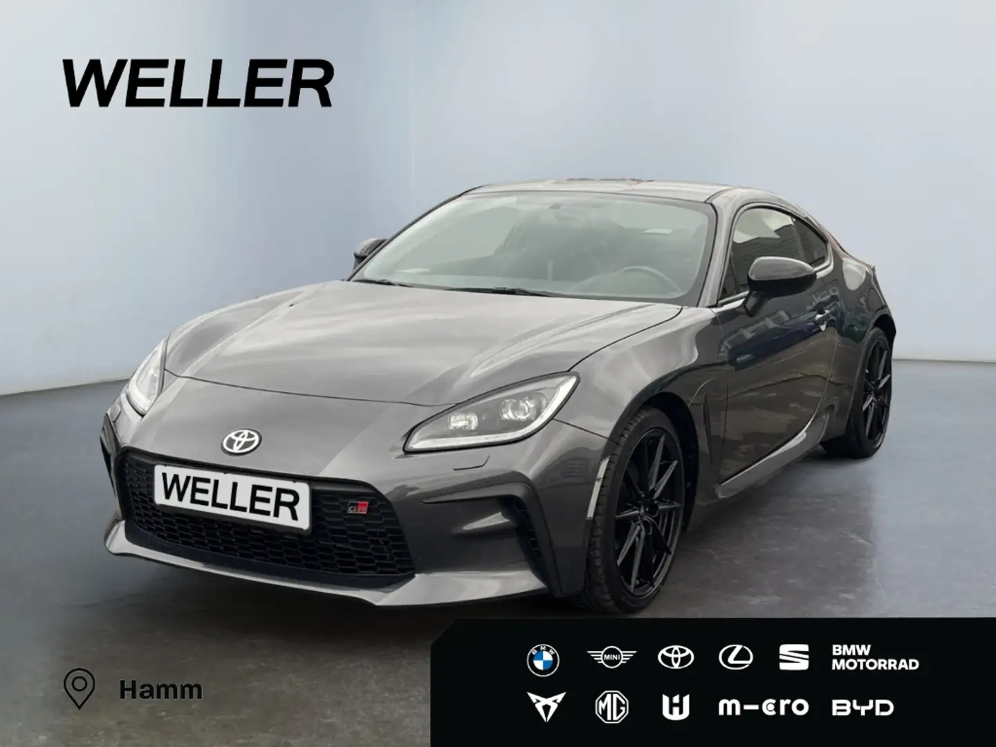 Toyota GR86 *LED*Torsen Sperrdiff*Teilleder*CAM*CarPlay* Grau - 1