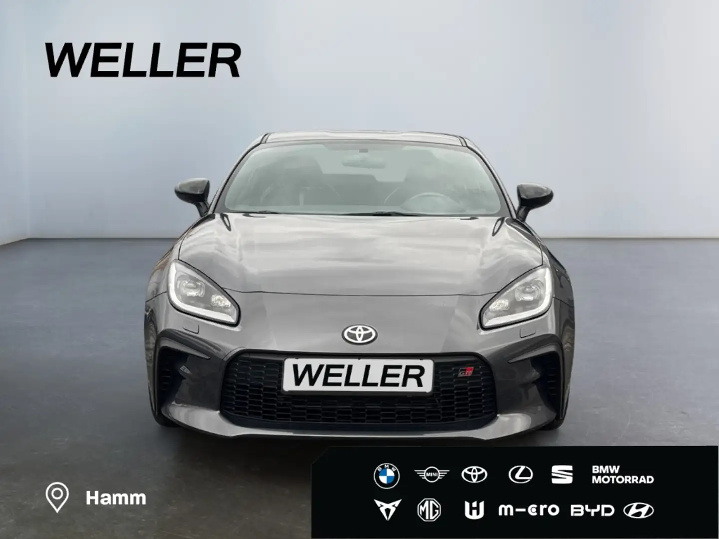 Toyota GR86 *LED*Torsen Sperrdiff*Teilleder*CAM*CarPlay* Grau - 2