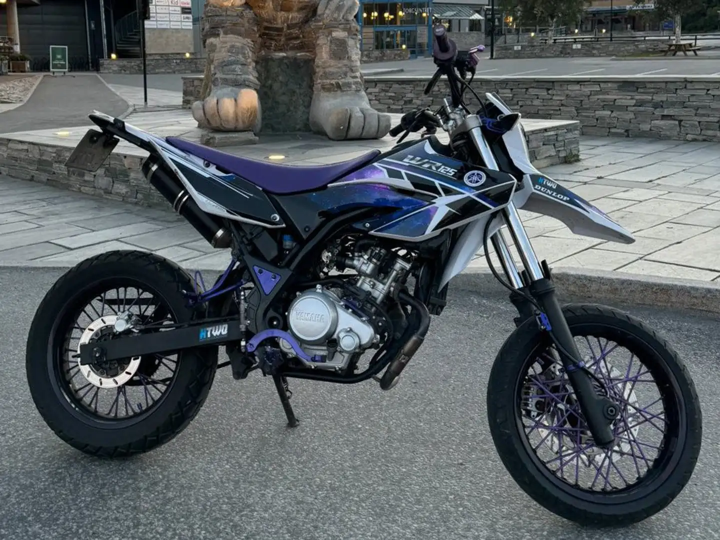 Yamaha WR 125 X Blanc - 2