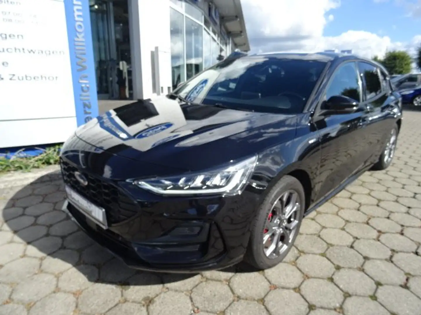 Ford Focus 1.0 Ecoboost M-Hev ST-Line Style +Kamera+Navi+ACC Noir - 1